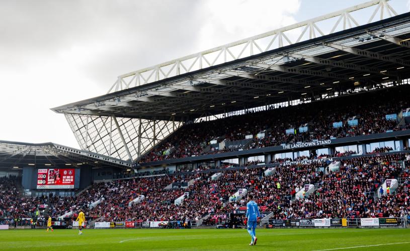 Bristol City FC match at Ashton Gate Stadium in Bristol - credit Ashton Gate Stadium