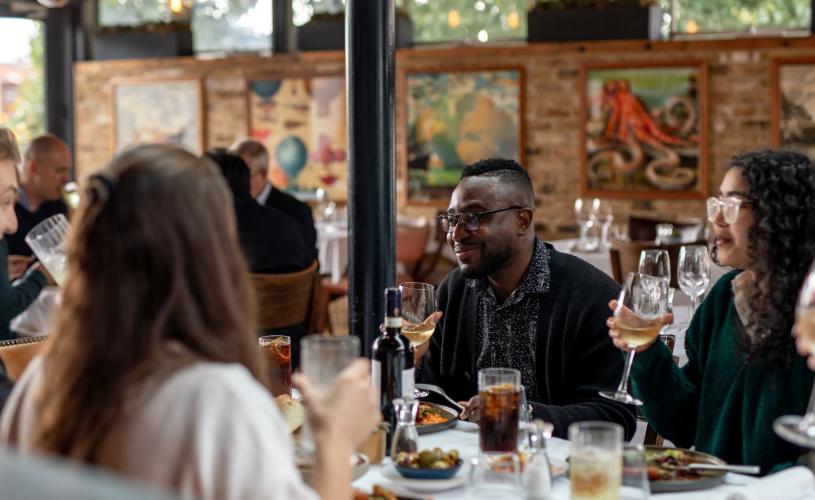 People dining at Riverstation restaurant in Bristol - credit Riverstation