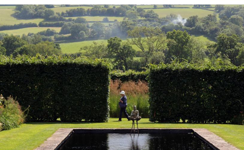 Yeo Valley Organic garden near Blagdon, North Somerset - credit Liz Milner