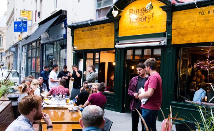 Burger Theory in Bristol - credit Burger Theory