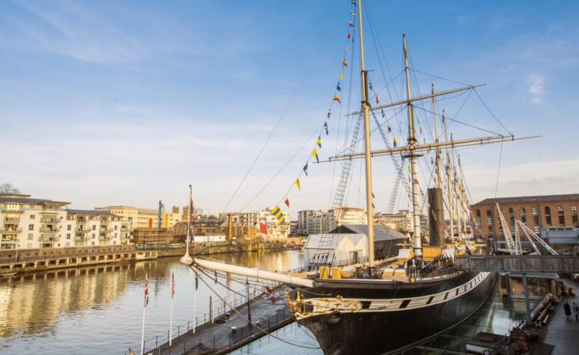 Exterior of the SS Great Britain at the Great Western Dockyard in Bristol - credit Brunel's SS Great Britain