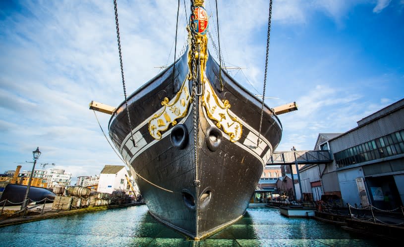 Exterior of the SS Great Britain at the Great Western Dockyard in Bristol - credit Brunel's SS Great Britain