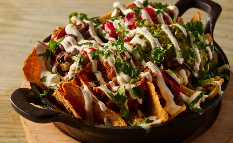 Nachos at Cargo Cantina on Bristol's Harbourside - credit Cargo Cantina