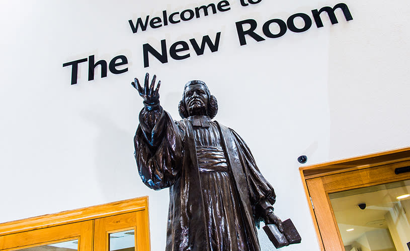 Charles Wesley at The New Room in central Bristol - credit Visit West