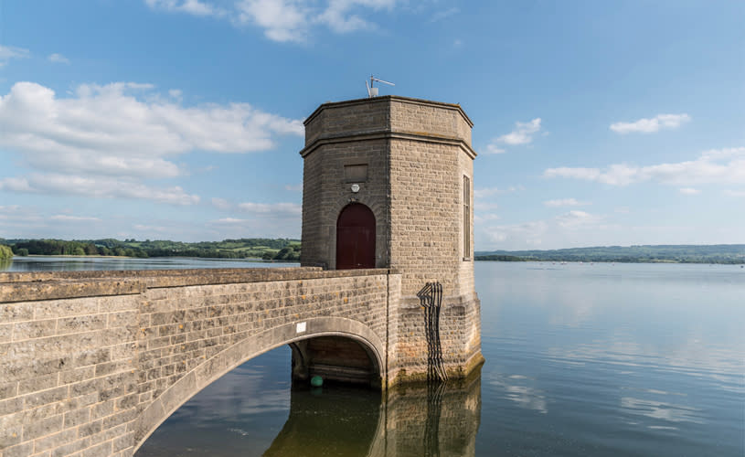 Bridge and turret at Chew Valley Lake - Credit Oliver Jordan