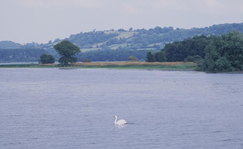 A view over Chew Valley Lake in North East Somerset, near Bristol
