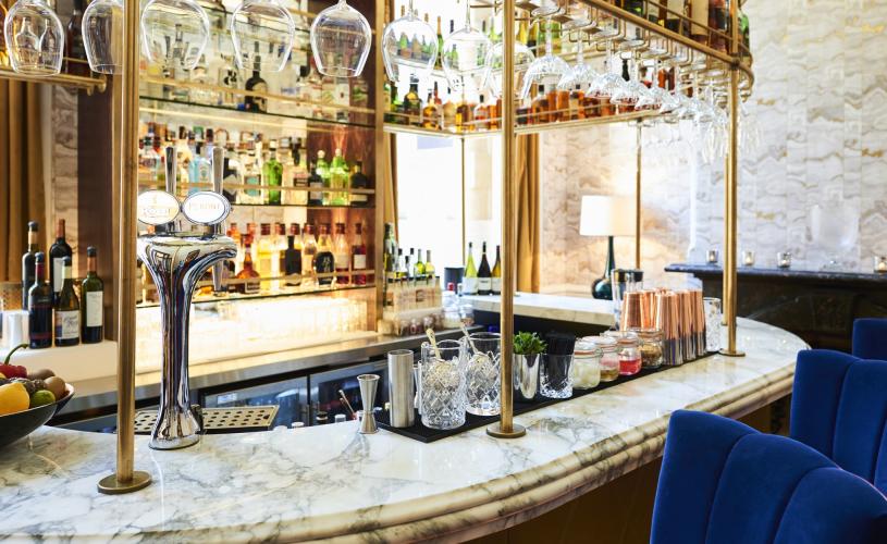 The Gold Bar at Bristol Harbour Hotel - credit Bristol Harbour Hotel