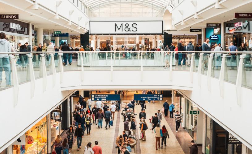 Cribbs Causeway Interior M&S Entrance