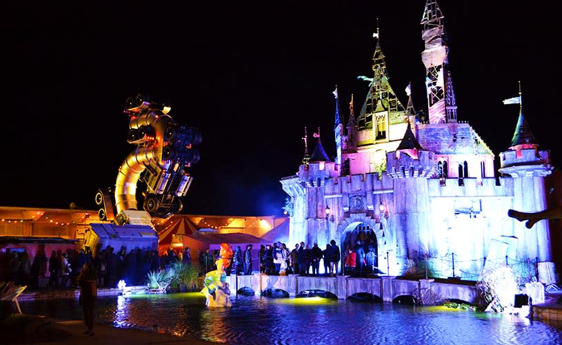 Dismaland in Weston-super-Mare - credit Angharad Paull