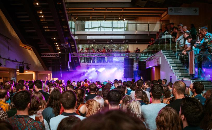Stage and crowd at Dot to Dot Festival 2022 - credit Dot to Dot Festival