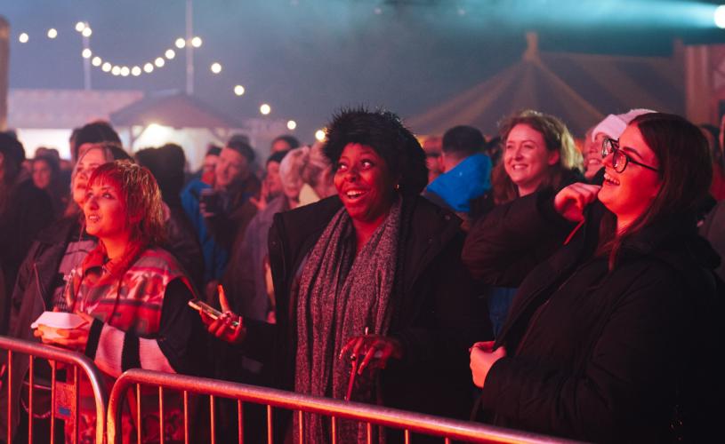 Audience at FEAR Avon Valley Scream Park - Credit Avon Valley Country Park