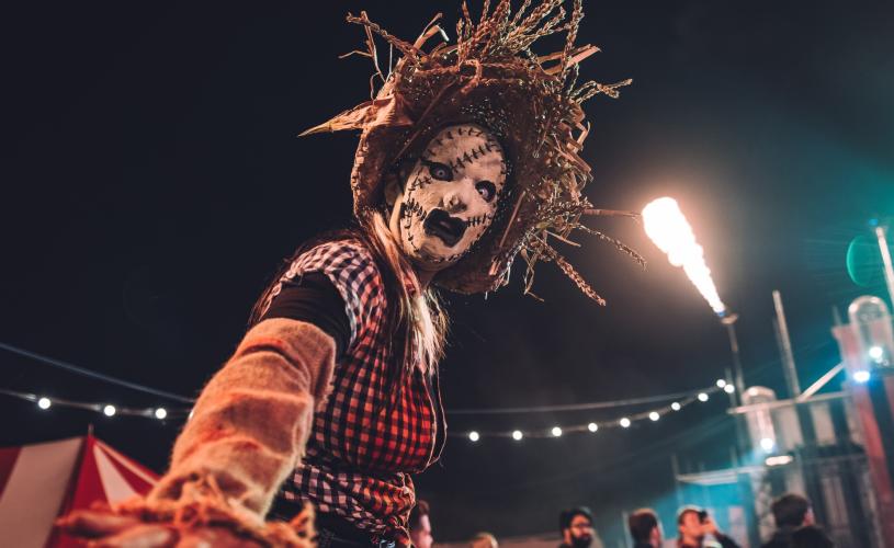 A Scarecrow at Fear at Avon Valley Country Park - Credit Avon Valley Country Park