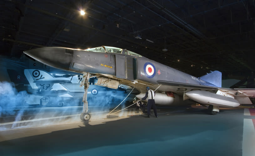 One of the exhibits at Fleet Air Arm Museum in Yeovilton near Bristol, credit Nigel Cheffers-Head