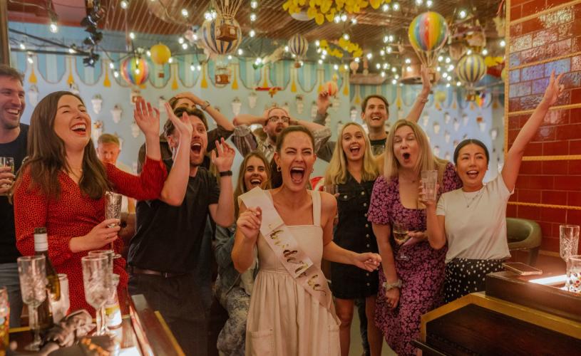 Hen do at Flight Club