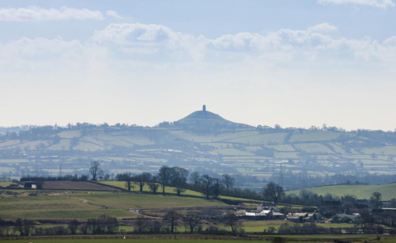 A view of the Glastonbury Tor, near Bristol - credit Iain Lewis