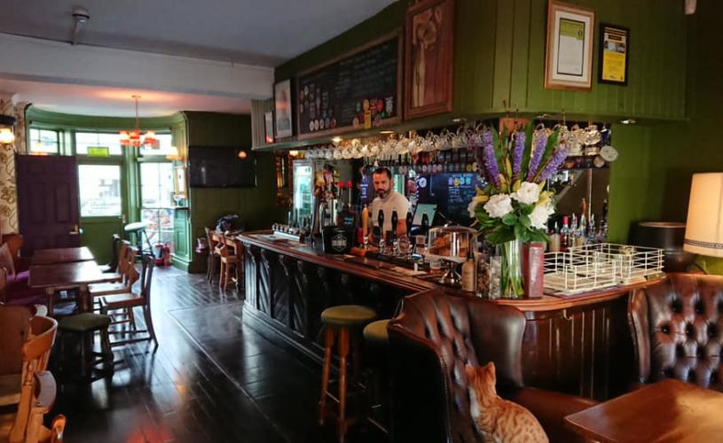 Interior of The Golden Guinea in Redcliffe, Bristol - credit The Golden Guinea
