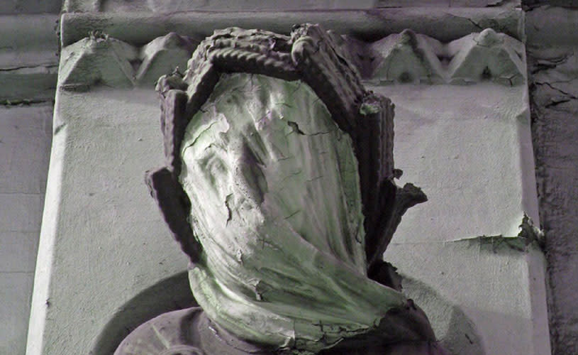Mysterious figure on St Nicholas Street - credit Charlie Revelle-Smith
