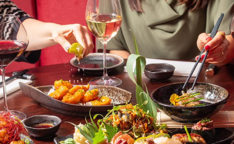 Small plates and sushi at KIBOU in Clifton, West Bristol - credit Nic Crilly-Hargrave