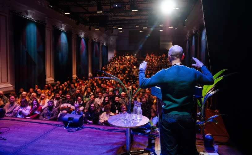 Association of Independent Festivals Event 2025 Stage View at Bristol Beacon