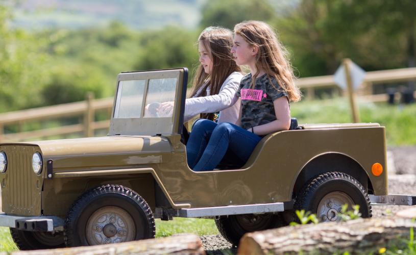 Mini Jeep Safari at Avon Valley Adventure & Wildlife Park near Bristol - credit Avon Valley Adventure & Wildlife Park
