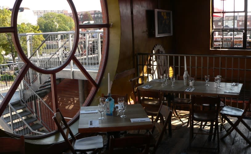The interior of the Mud Dock Cafe in central Bristol - credit Mud Dock