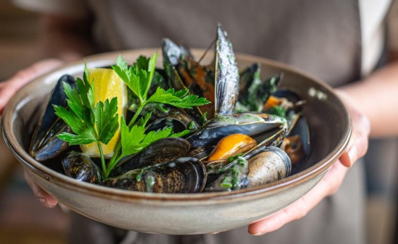 Bowl of mussels - credit Noah's Bristol