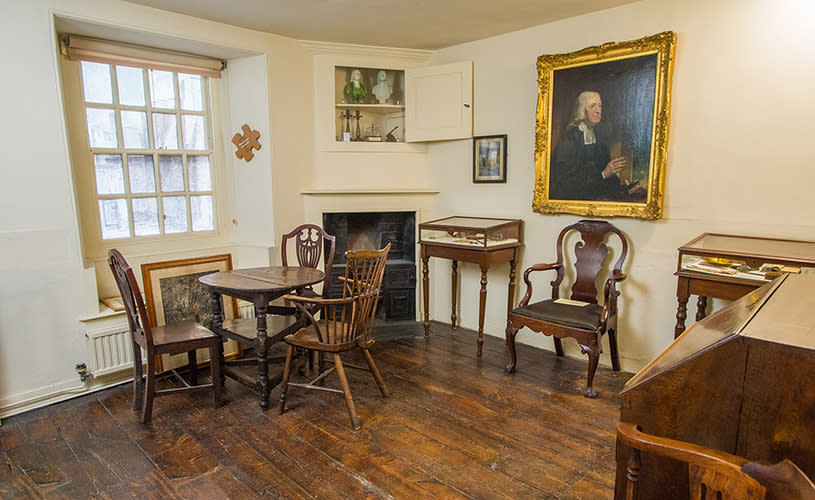 Interior of The New Room in central Bristol - credit The New Room