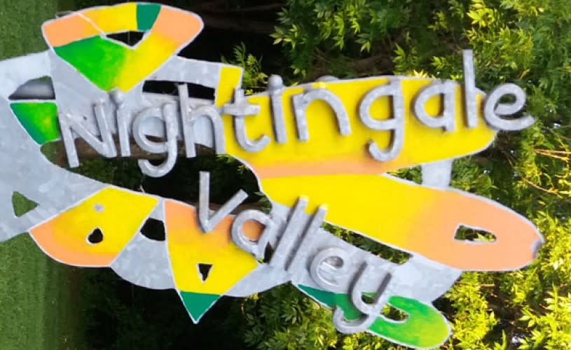 Nightingale Valley sign, credit: Jon Chamberlain