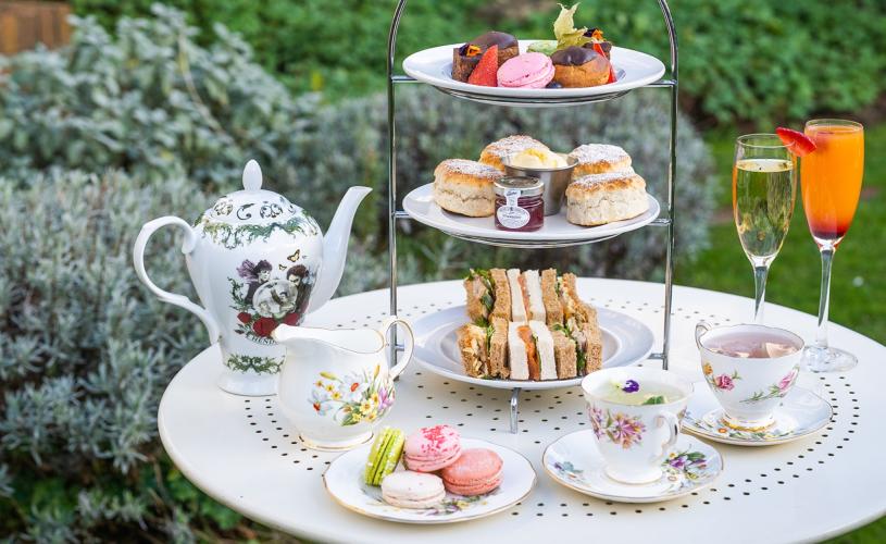 The afternoon tea at No. 4 Clifton Village in West Bristol - credit No. 4 Clifton Village