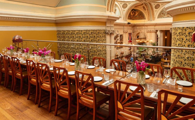 Mezzanine private dining at Cosy Club Bristol - credit Cosy Club