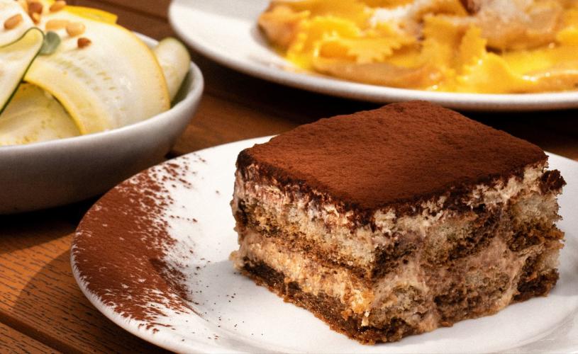 Little Hollows Pasta and Tiramisu