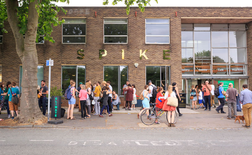 Exterior of the Spike Island art gallery, Bristol - credit Max McClure