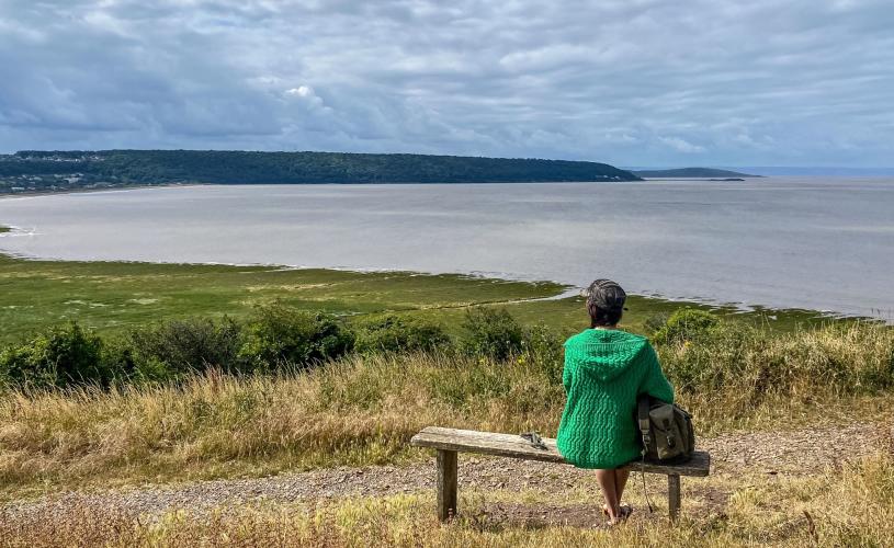 Viewpoint at Sand Point in North Somerset - credit Georgie Duckworth