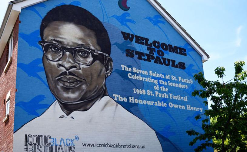 Seven Saints of St Pauls - Owen Henry Mural