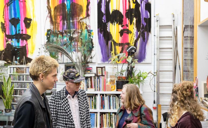 Artist studios at Spike Island art gallery, Bristol - credit Spike Island