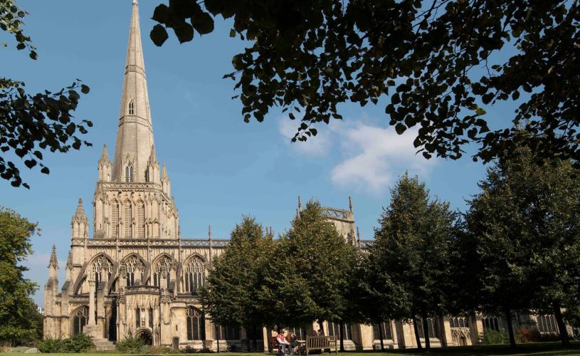 The exterior of St Mary Redcliffe Church, Bristol - credit Emily Whitfield Wicks