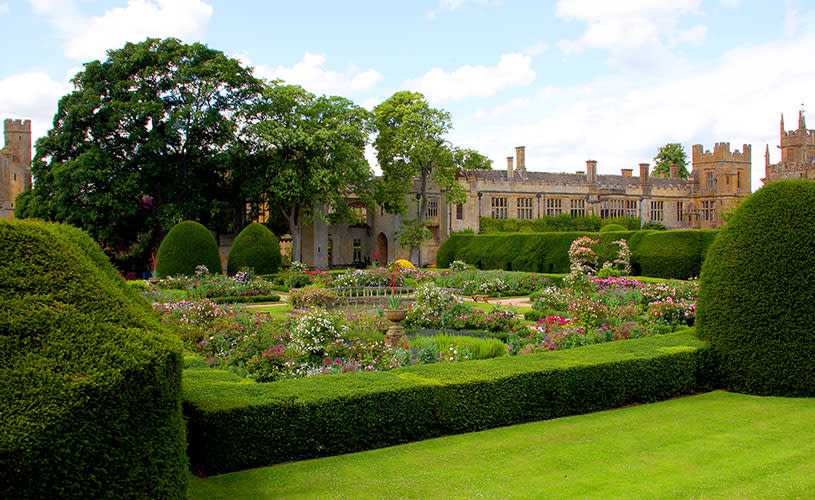 Queens Garden at Sudeley Castle - CREDIT to Xander Casey