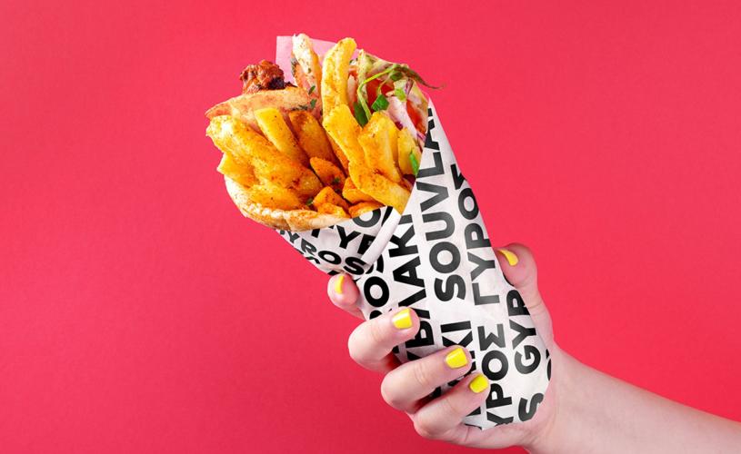 The Athenian chicken gyros