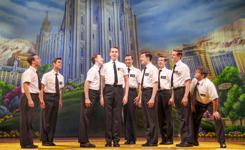 The Book of Mormon Production credit Paul Coltas