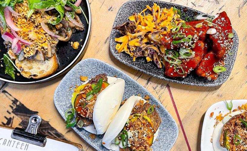 Canteen vegan dishes - credit Canteen