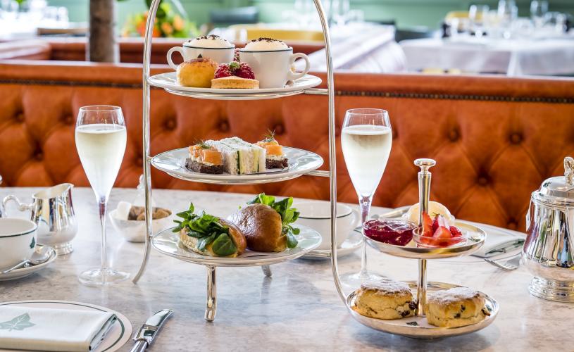 The afternoon tea at The Ivy Clifton Village in Bristol