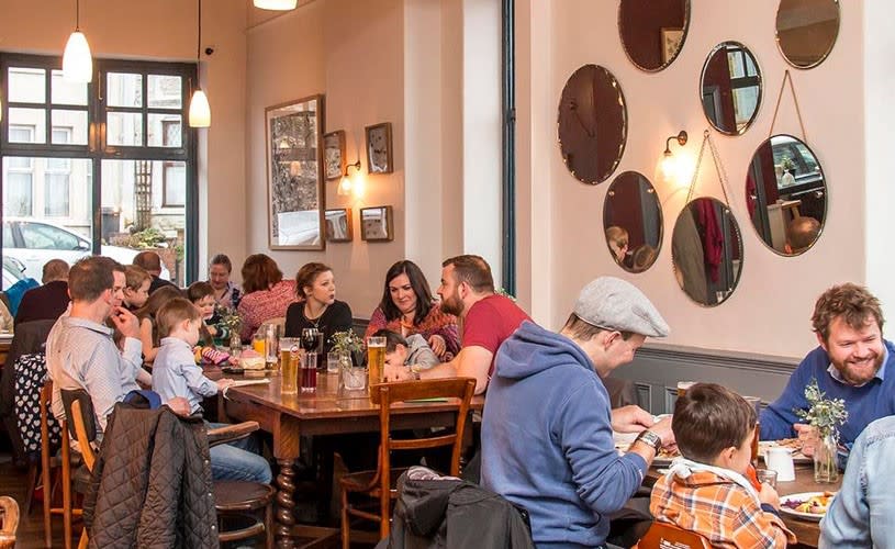 Interior of pub, Credit: The Knowle