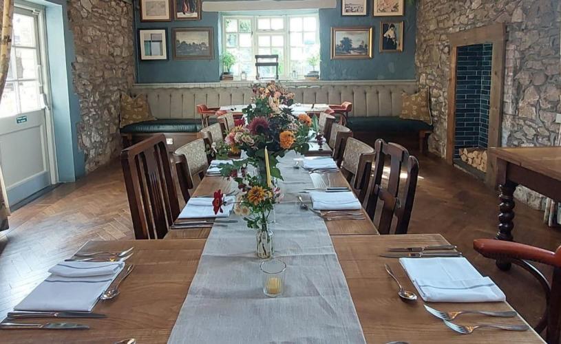 The Langford Inn private dining room
