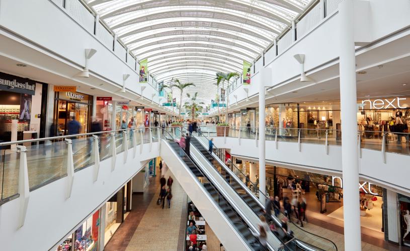 A view of Cribbs Causeway shopping mall - Credit Cribbs Causeway