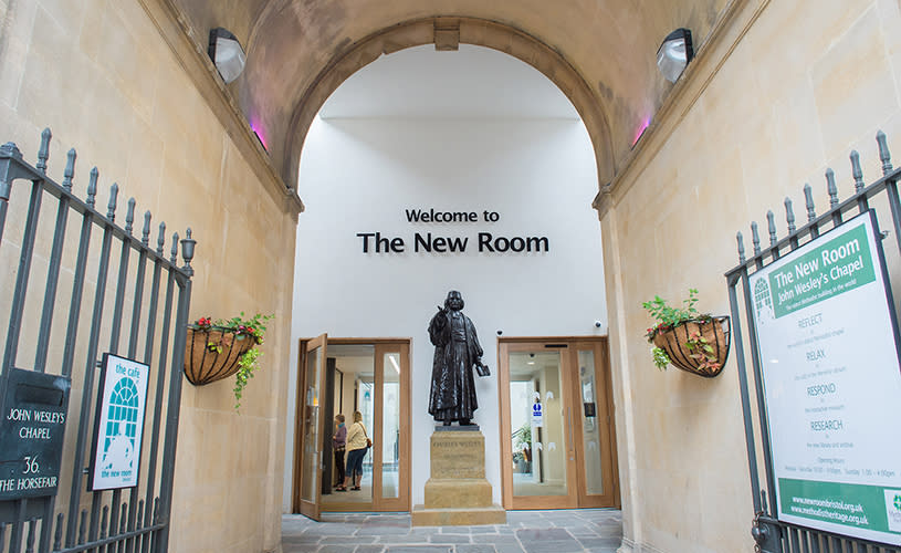 Charles Wesley at The New Room in central Bristol - credit Visit West