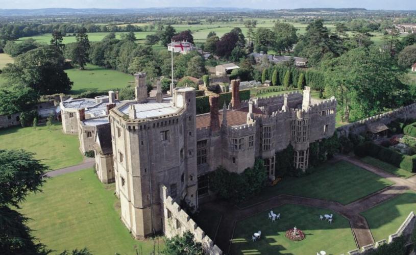 Thornbury Castle Aerial View