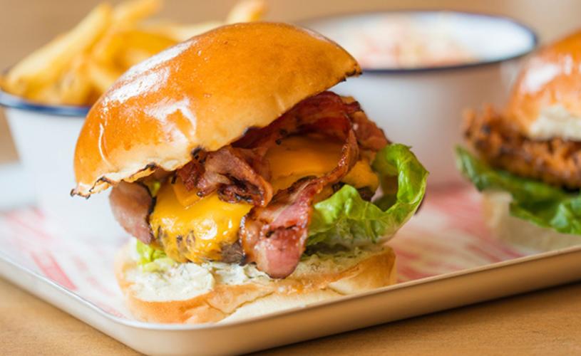 Burgers at Three Brothers Burgers in central Bristol - credit Three Brothers Burgers