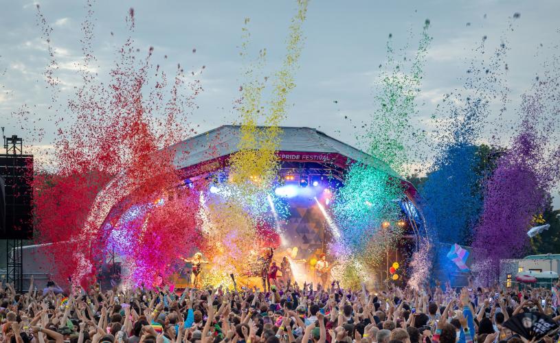 Pride Day 2023 Main Stage - Credit Dan Weill