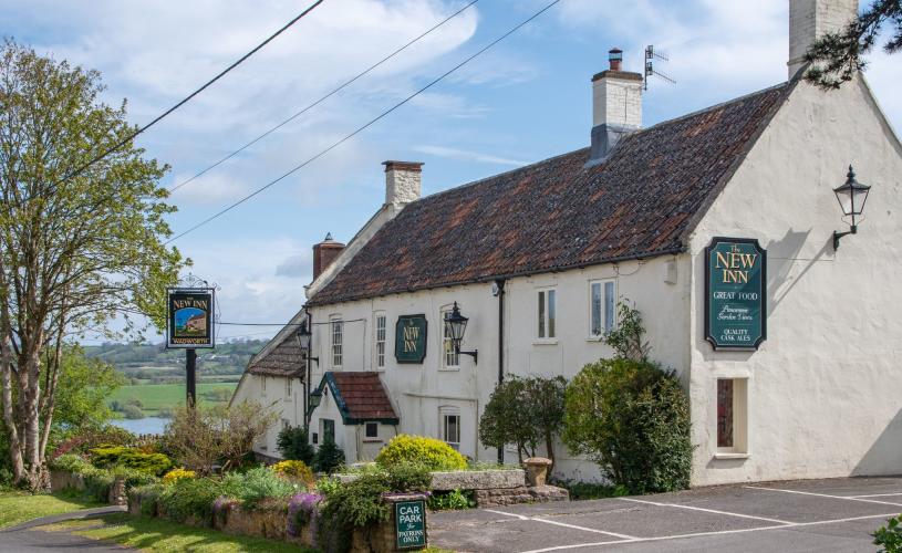 The New Inn pub near Blagdon - credit The New Inn