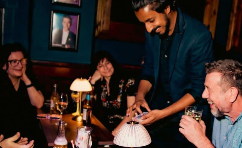 Magician at Smoke & Mirrors in Bristol - credit Smoke & Mirrors